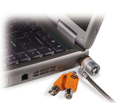 NOTEBOOK SECURITY LOCK WITH 2 KEYS  (BRAND NEW)