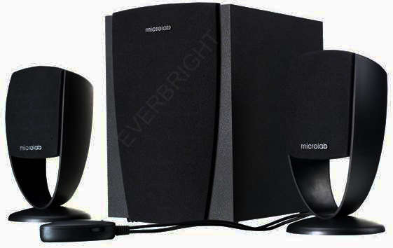 iSONIC HIGH QUALITY 2.1 SPEAKERS WITH SUB WOOFER, REMOTE (BRAND NEW)