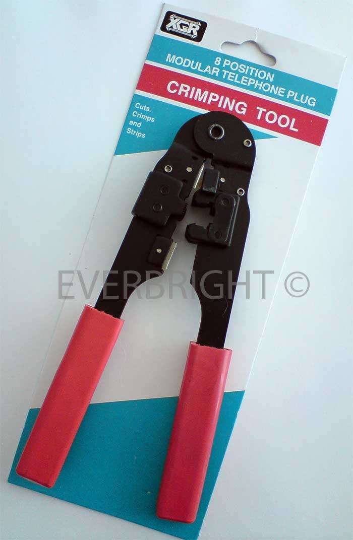 XGR 8 POSITION CRIMPING TOOL *CUTS, CRIMPS & STRIPS* (BRAND NEW)