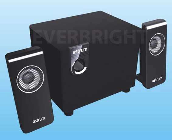 ASTRUM HIGH QUALITY 2.1 SPEAKERS WITH SUB WOOFER (BRAND NEW)