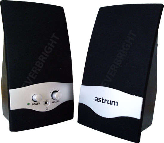 ASTRUM 800WATTS P.M.P.O 2.0 CHANNEL MULTIMEDIA USB POWERED SPEAKERS (BRAND NEW)