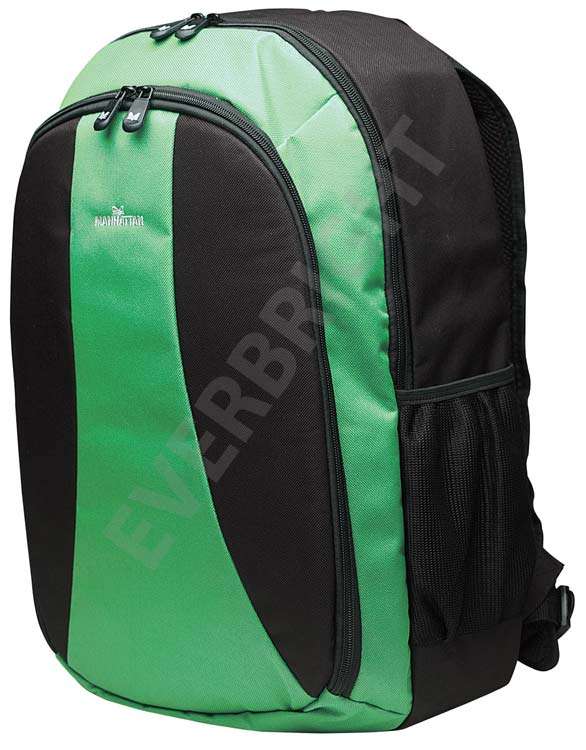 MANHATTAN LAPTOP BACKPACK GREEN FOR SIZE UPTO 15.6" (BRAND NEW)