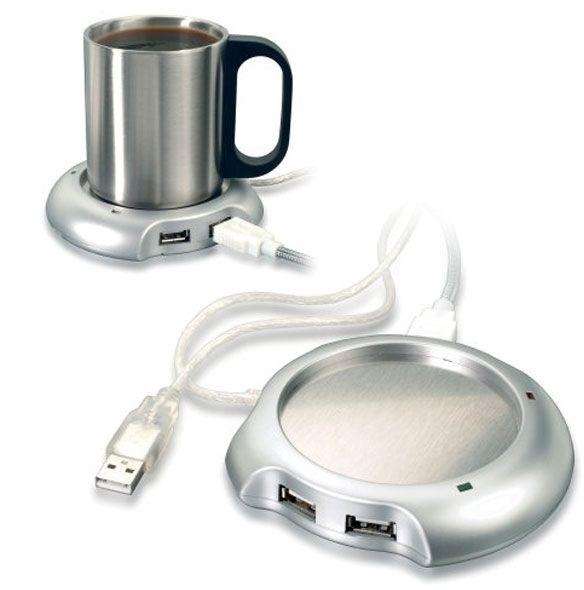 ASTRUM USB DRINK WARMER WITH 4PORT USB HUB (BRAND NEW)