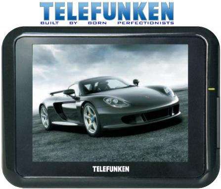 TELEFUNKIN GPS WITH SA MAPS, MP3/MP4 PLAYER, FM, PIC VIEWER, GAMES ETC (BRAND NEW)