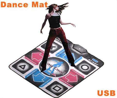 USB DANCING MAT (SIZE 1 X 1 METER APPROX) FOR WINDOWS BASED PC (BRAND NEW)