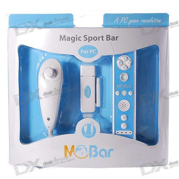 MOBAR - PLAY ANY GAME IN Wii STYLE ON WINDOWS PC (BRAND NEW)