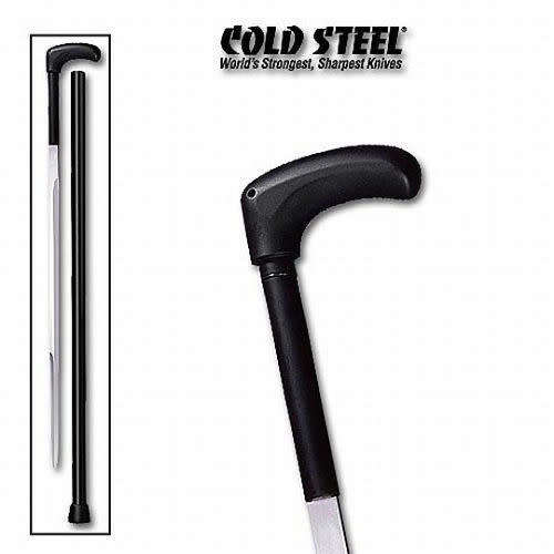 Cold Steel - HEAVY DUTY SWORD CANE (Hidden Walking Stick Sword) ( Genuine Cold Steel )
