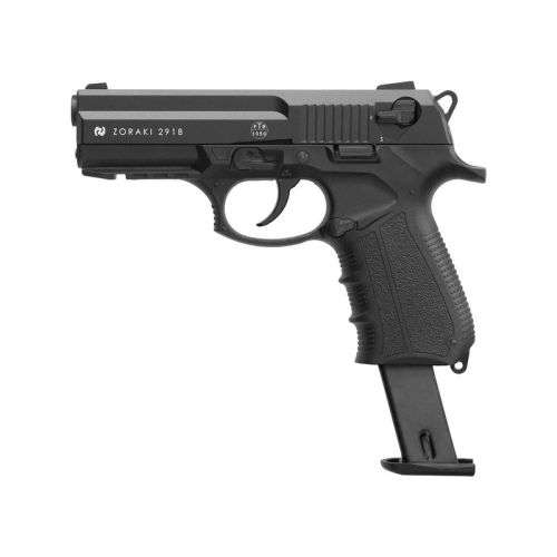 9mm Blanks Gun - ZORAKI 2918- 9mm Pepper Firing Hand Gun ONLY -No License Required