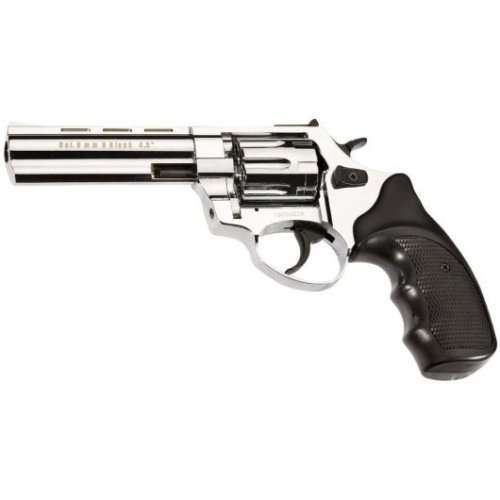ZORAKI 4.5` Revolver Shiny Chrome COMBO - 10x 9mm
