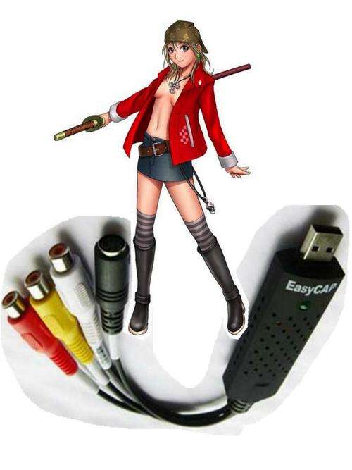 EasyCap USB 2.0 Audia Video TV VHS DVD YouTube Capture Adapter