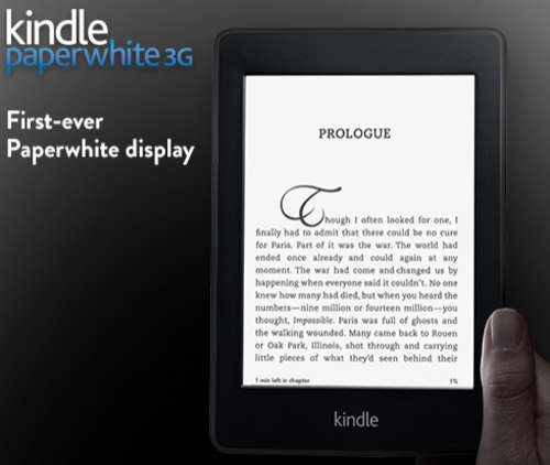 Kindle Paperwhite 3G (LATEST)