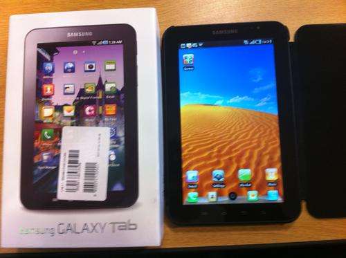 Samsung Galaxy Tab P1000 complete with Leather Book Case. Free Shipping within SA