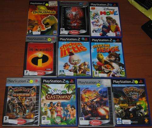 10 Pack PS2 Game Bundle