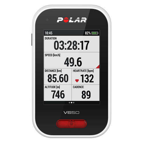 Polar V650 Cycling Computer with Heart Rate Monitor