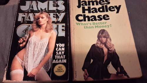 James Hadley case  paperbacks  2
