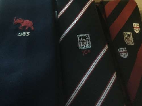 EP RUGBY TIE x 3