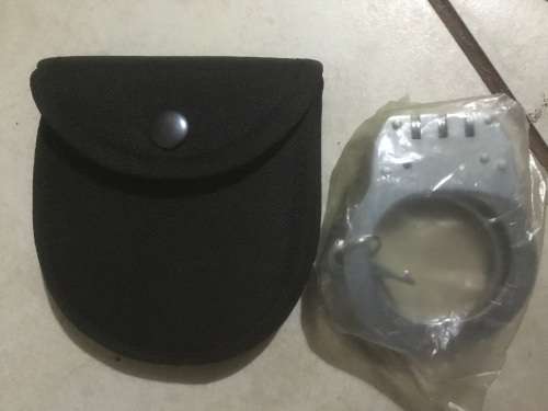 Handcuffs and pouch