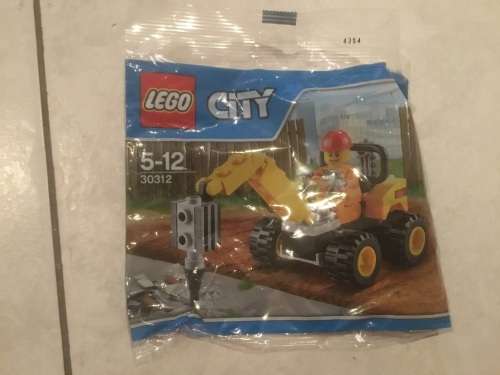 LEGO digger bag