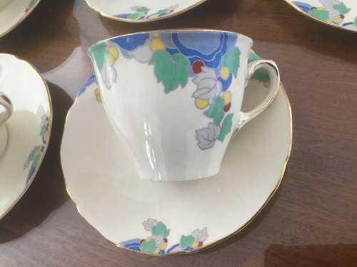 Art Deco tea set ROYAL DOULTON 21 items