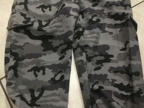 AXE Military style trousers size 40  grey camo