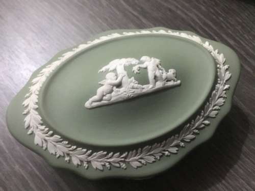 Wedgewood light green  ware