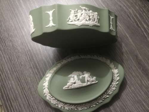 Wedgewood light green  ware