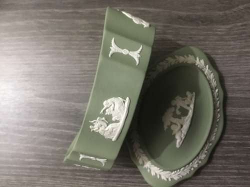 Wedgewood light green  ware