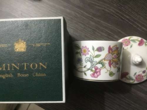 Minton ware sugar bowl