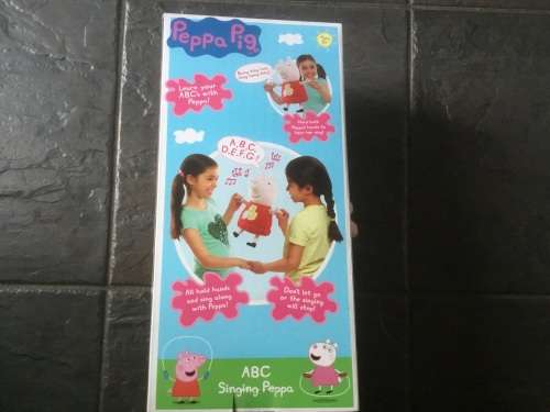 Peppa pig singing Peppa ABC  NEW