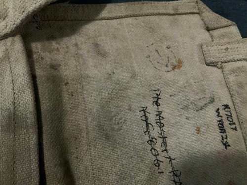 World War 2 military bag