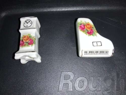 LYSANDER Mini Grandfather clock and grand piano