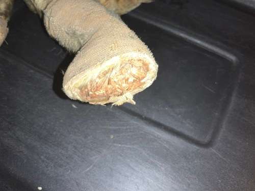 Vintage toy teddy bear