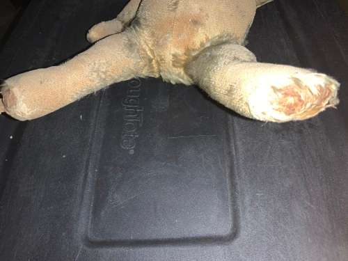 Vintage toy teddy bear