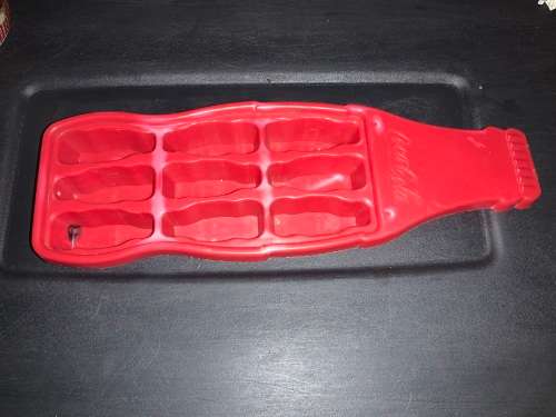 Coca Cola ice cube bottle tray