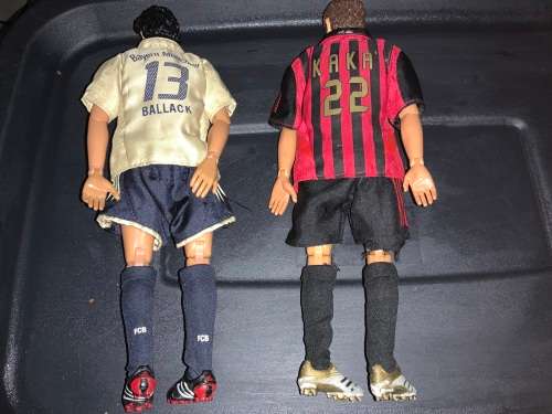 Collectors items Germany & ac Milan soccer / football payers KAKA / MICHEAL BALLACK