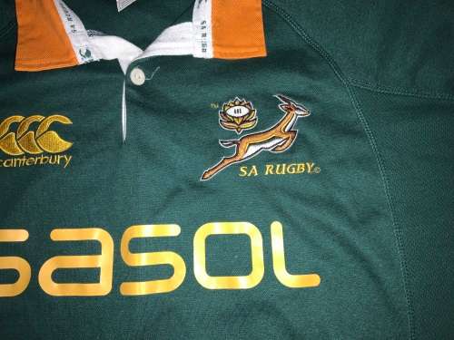 Springbok  rugby jersey