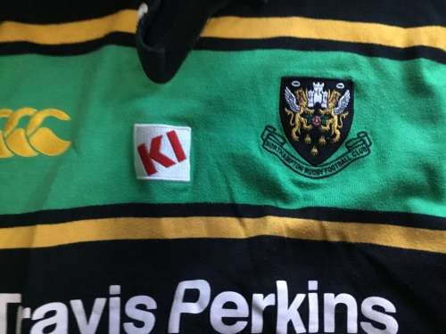 Northampton saints rugby jersey  XL
