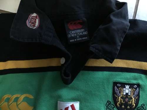 Northampton saints rugby jersey  XL