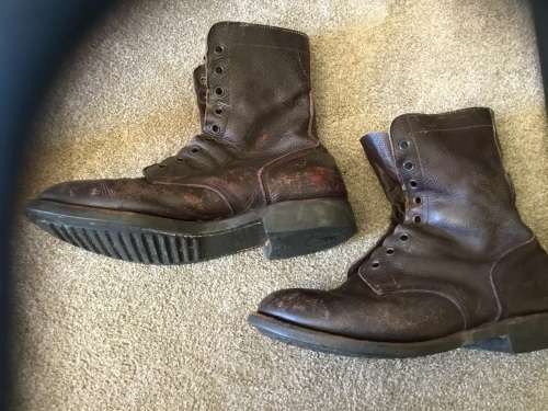 SADF  MILITARY Boots ...size 9 / 10