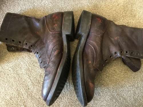 SADF  MILITARY Boots ...size 9 / 10