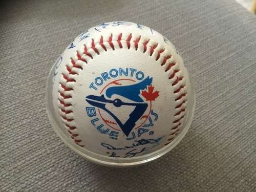 Baseballs Toronto blue jays signed base ball