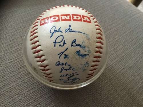 Baseballs Toronto blue jays signed base ball