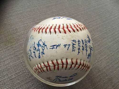 Baseballs Toronto blue jays signed base ball
