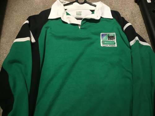 Rugby World Cup 2007 Heineken jersey size XL