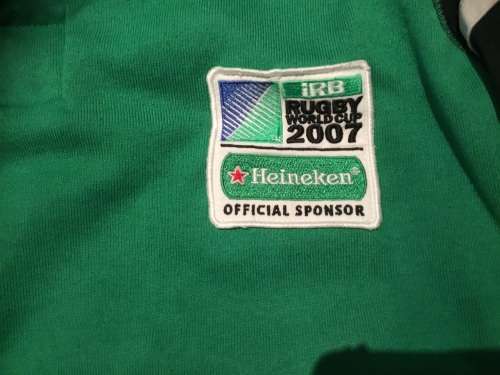 Rugby World Cup 2007 Heineken jersey size XL