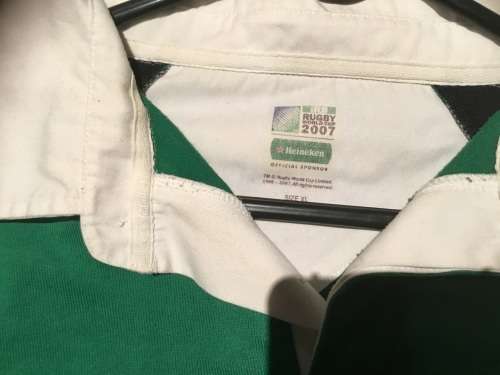 Rugby World Cup 2007 Heineken jersey size XL