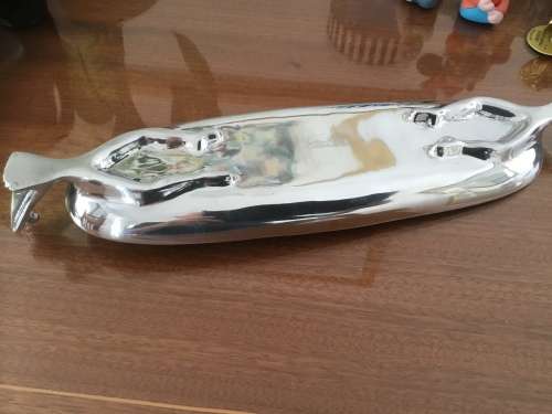 Carrol Boyes Canoe Bowl damaged