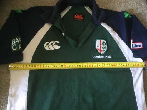 London Irish Rugby jersey  size m