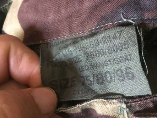 Military DPM   trousers 80 waist