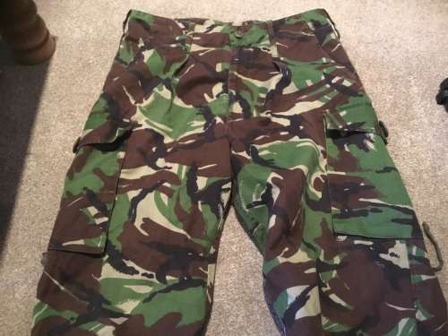 Military DPM   trousers 75 waist